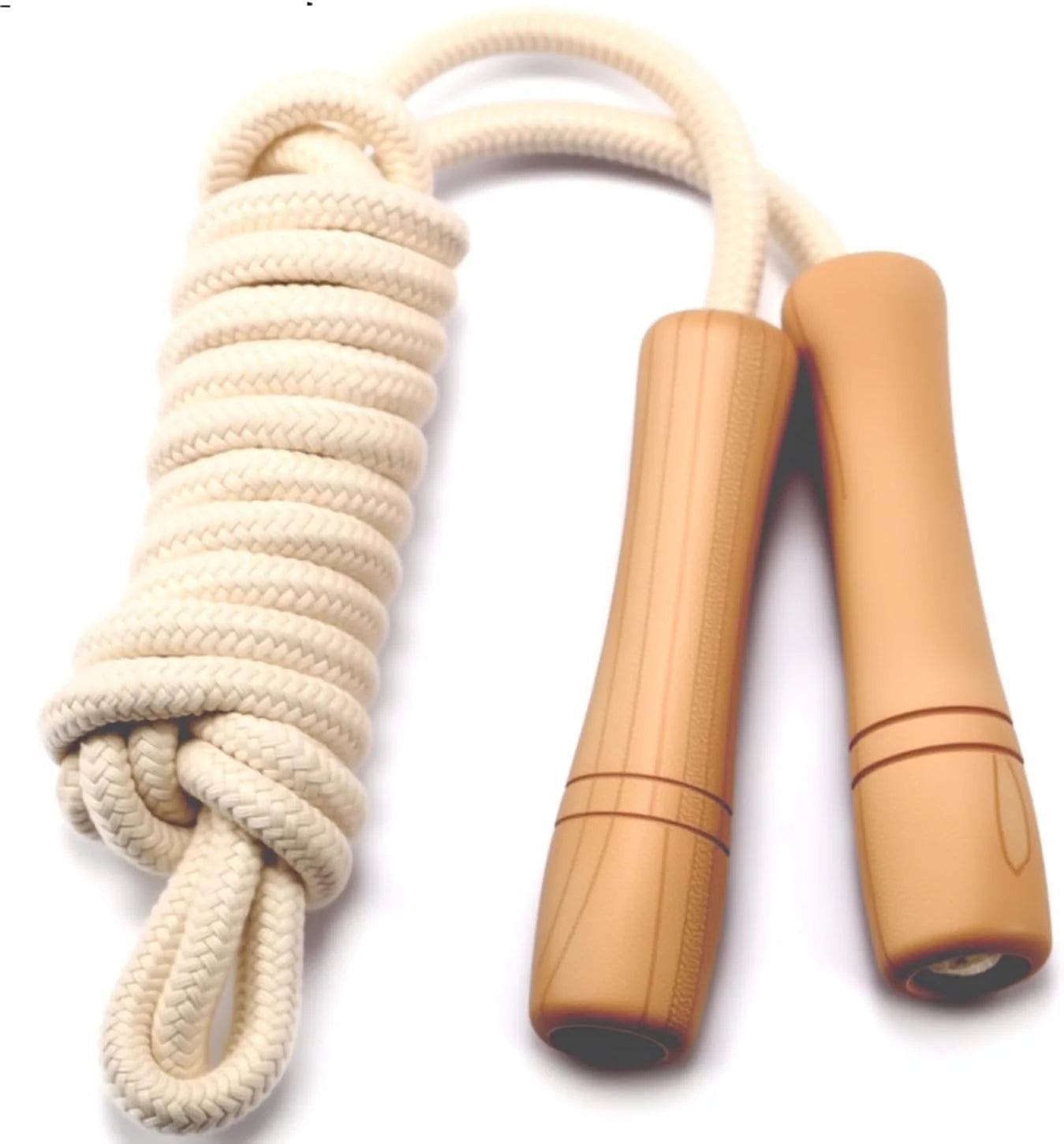 Wooden Handle Jump Rope – Adjustable Length