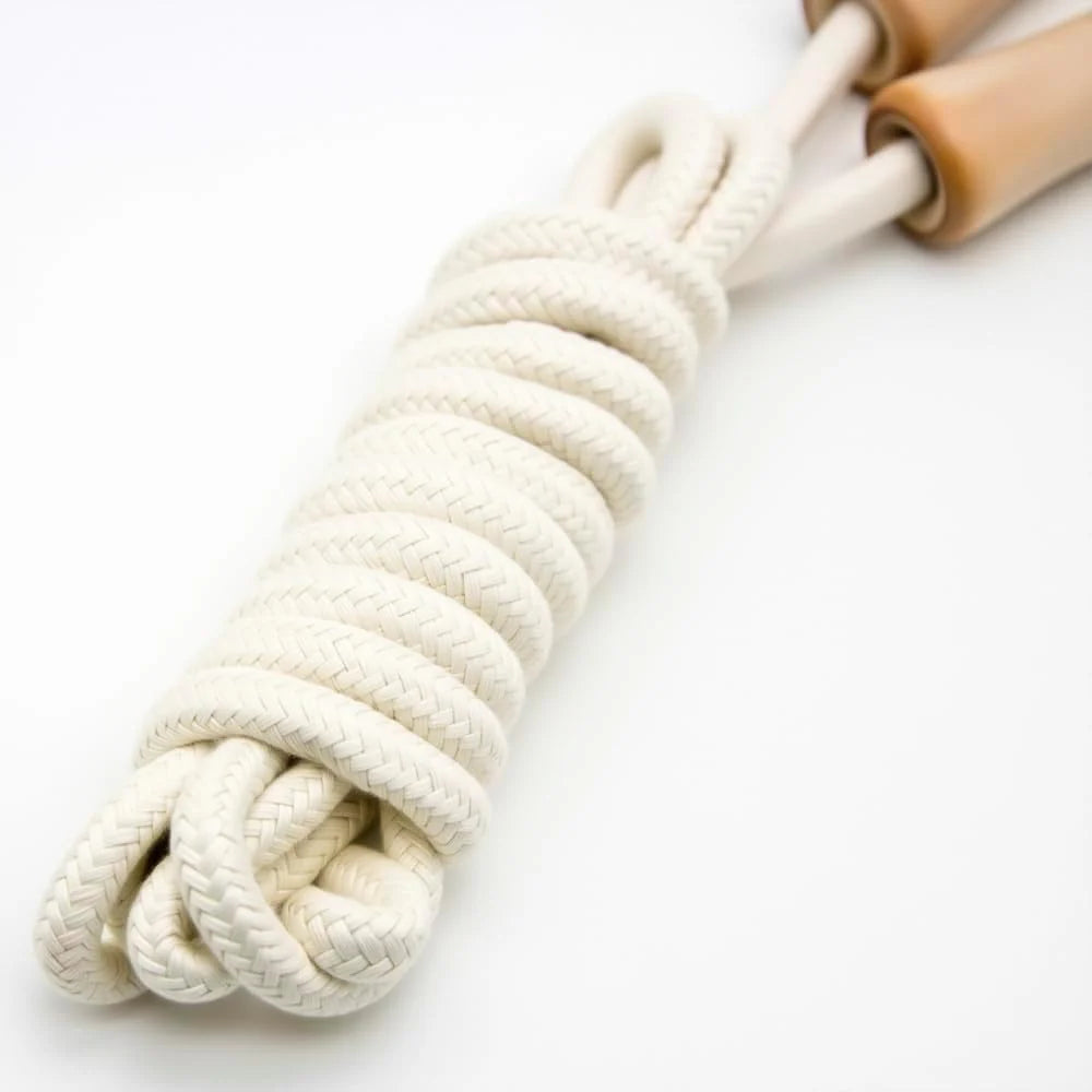 Wooden Handle Jump Rope – Adjustable Length