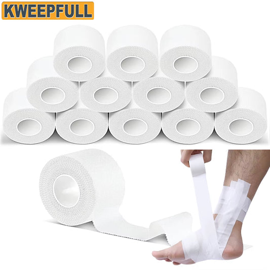 White Athletic Sports Tape – Strong Adhesive