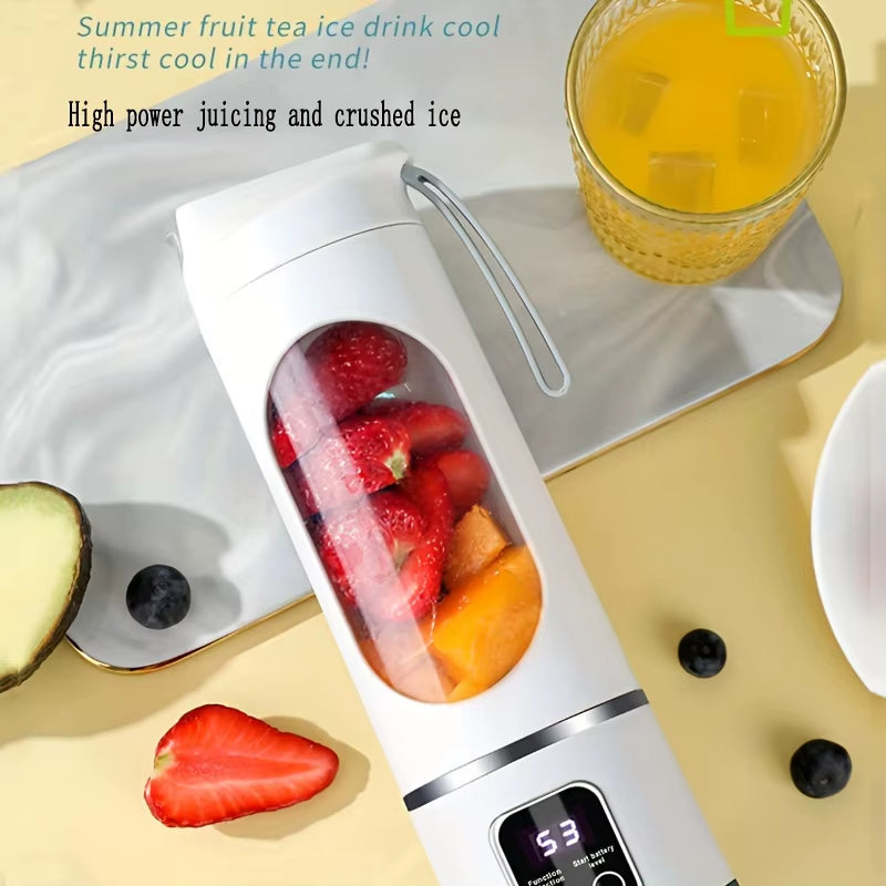 Portable Smoothie Blender – USB Rechargeable, 400ml