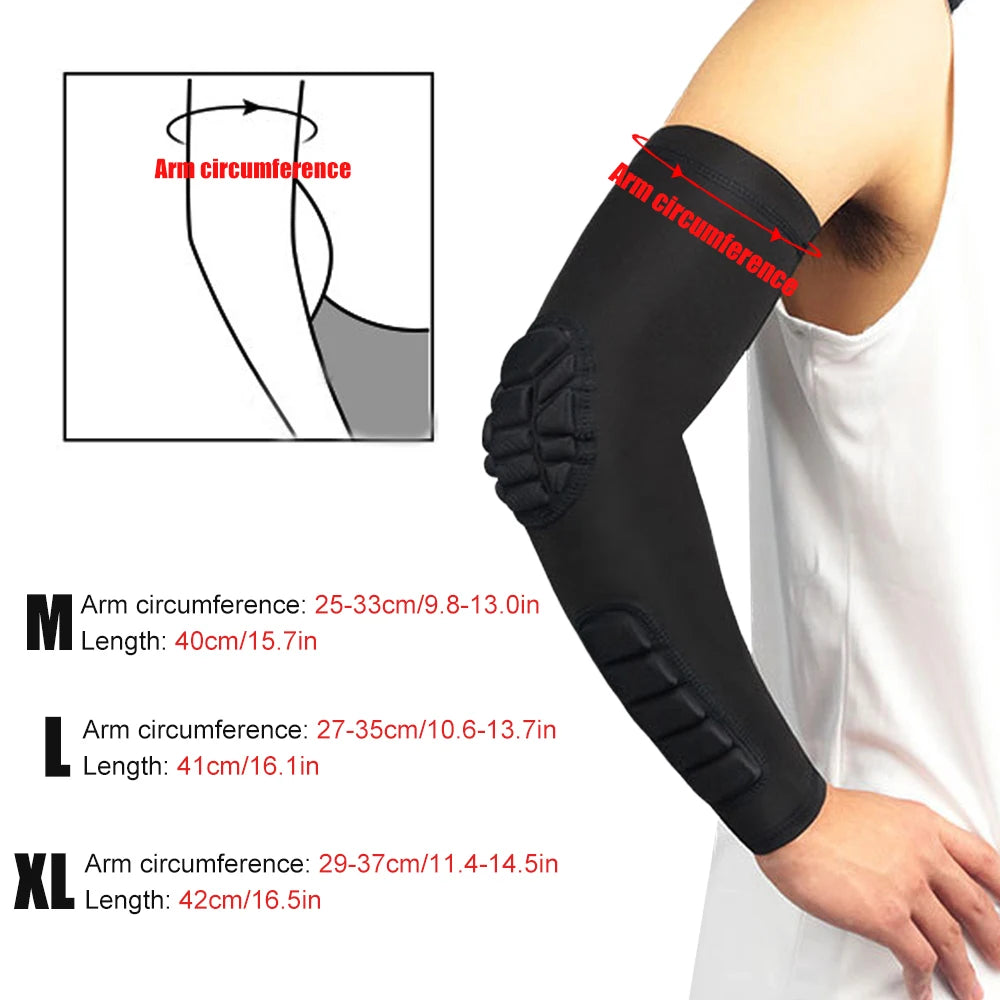 Arm Sleeves with Elbow Protection – Crashproof Design