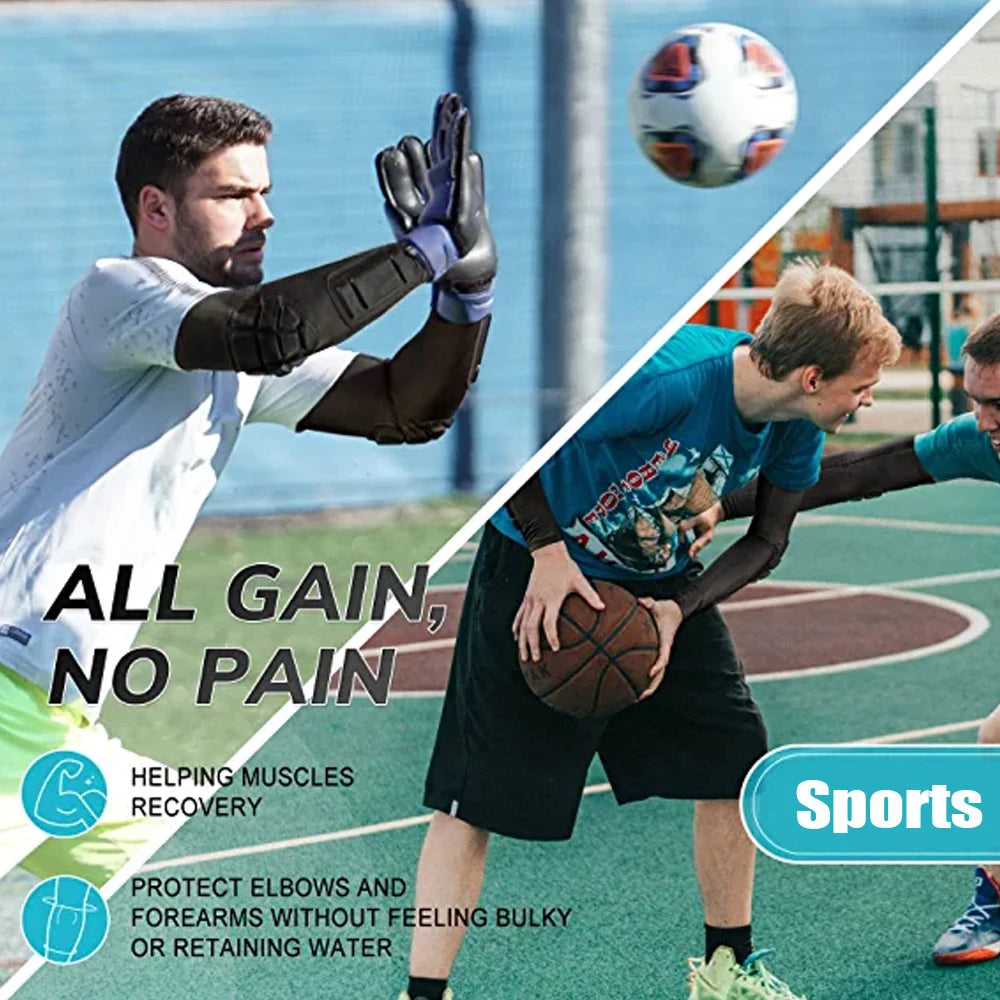 Arm Sleeves with Elbow Protection – Crashproof Design