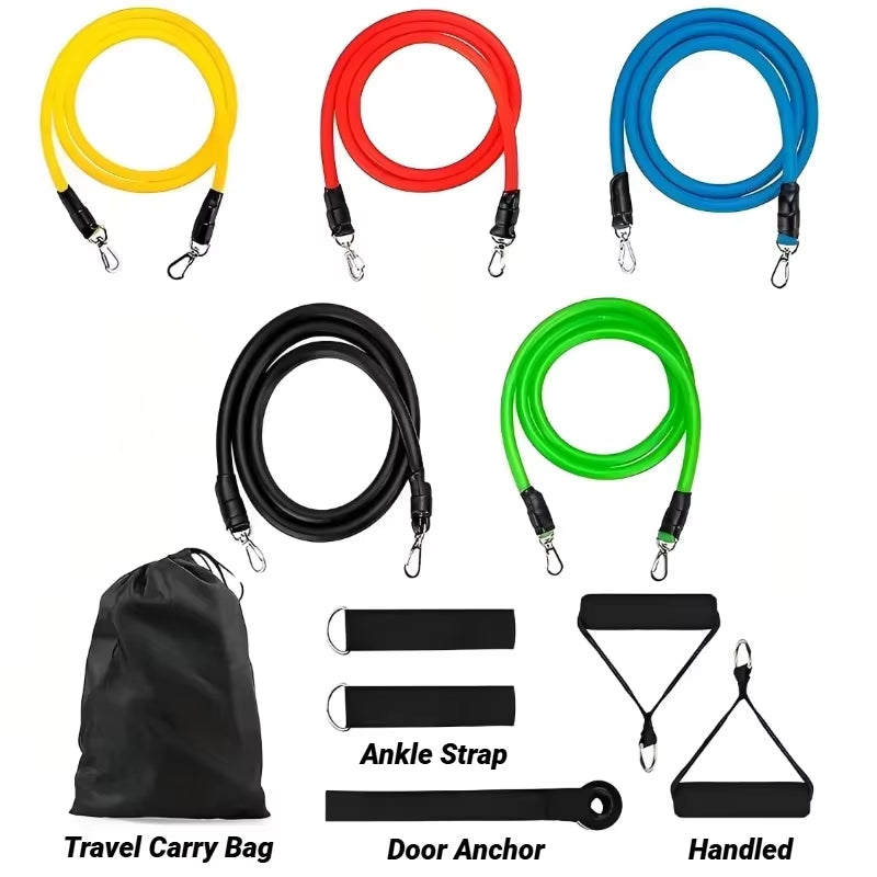 11-Piece Resistance Band Training Kit
