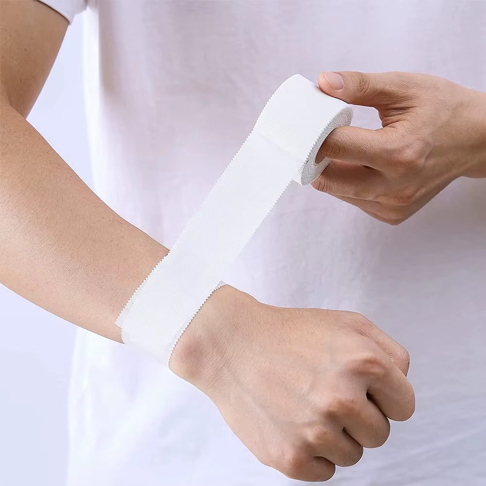 White Athletic Sports Tape – Strong Adhesive
